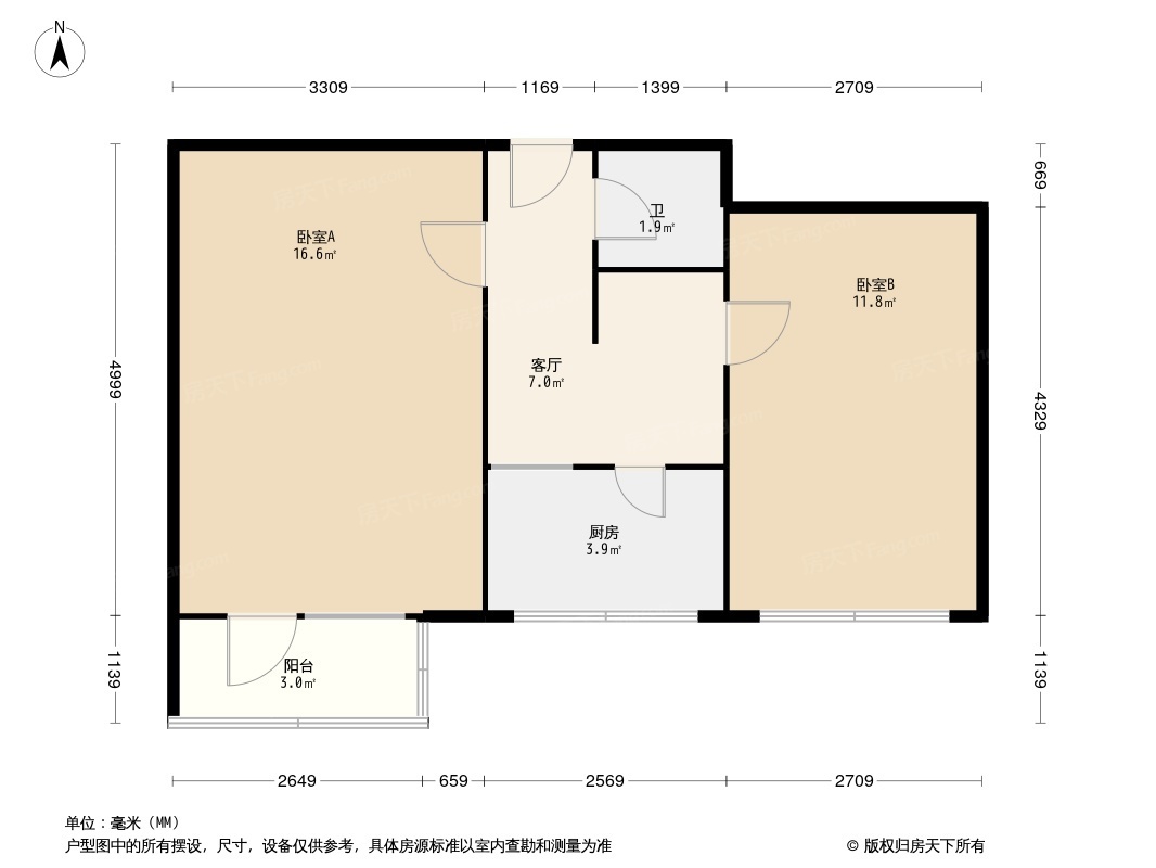 五一教工楼户型图