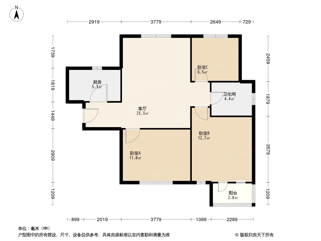 军华园户型图