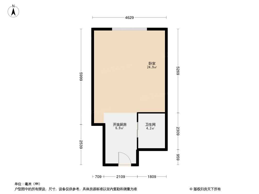 世界侨商中心公寓户型图