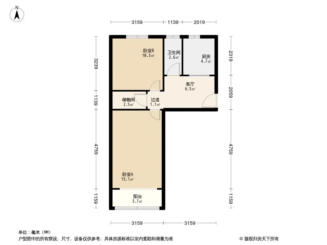 大慧寺6号院户型图