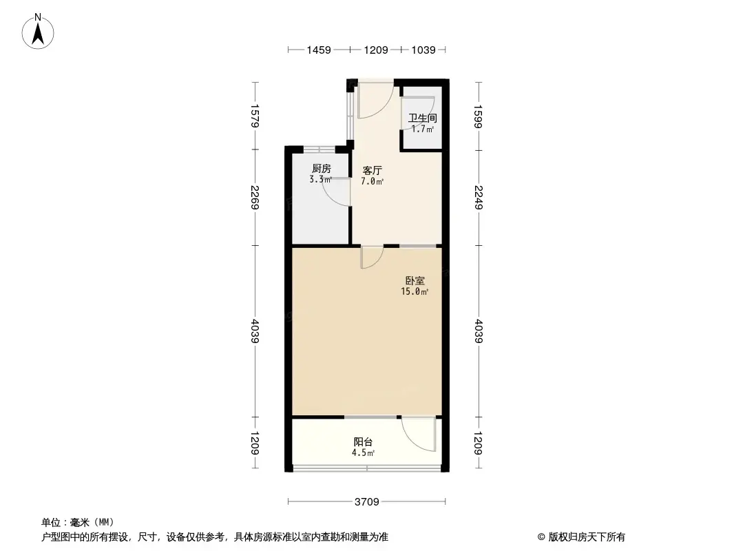 展览馆路甲22号院户型图