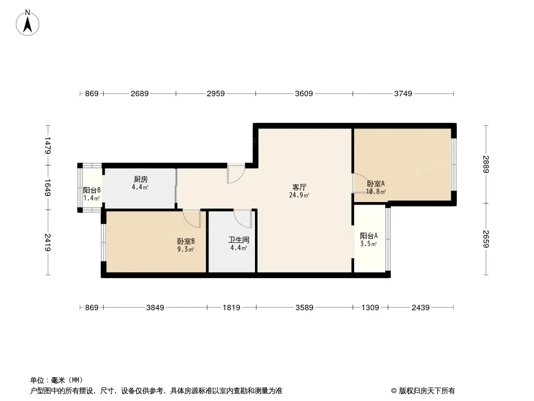 兴政街户型图