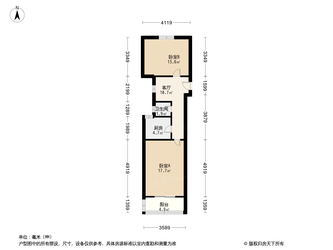 富民路消防楼户型图