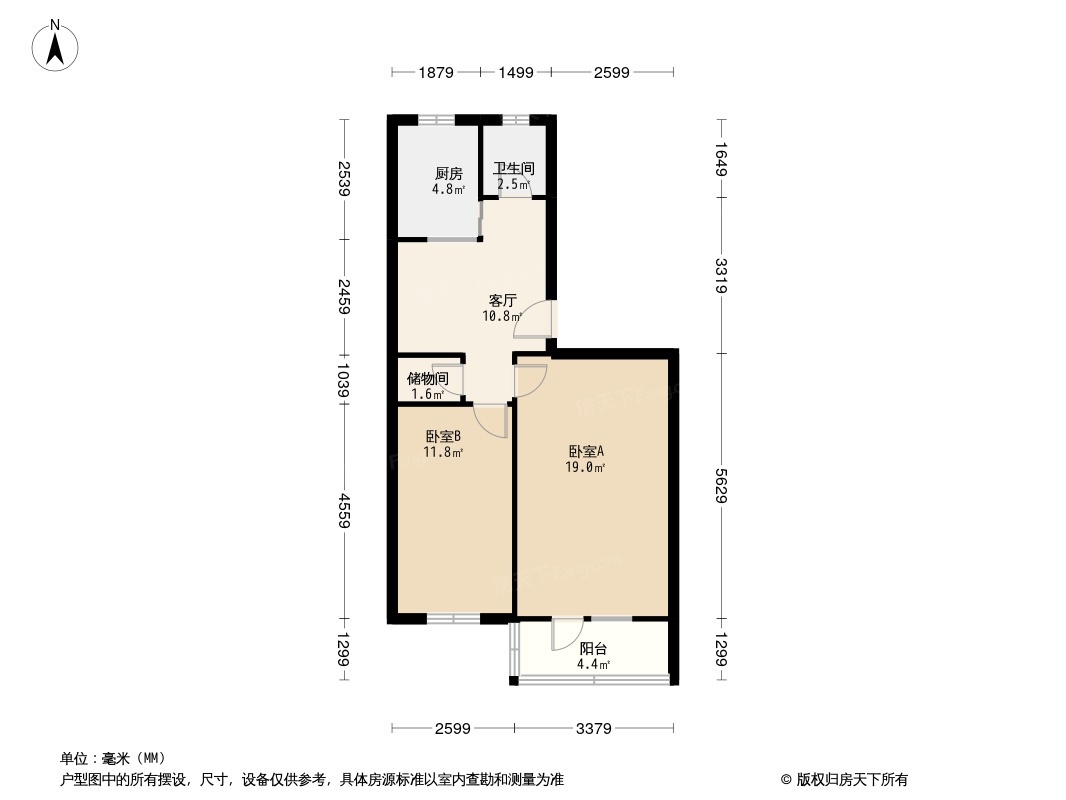 金果胡同户型图