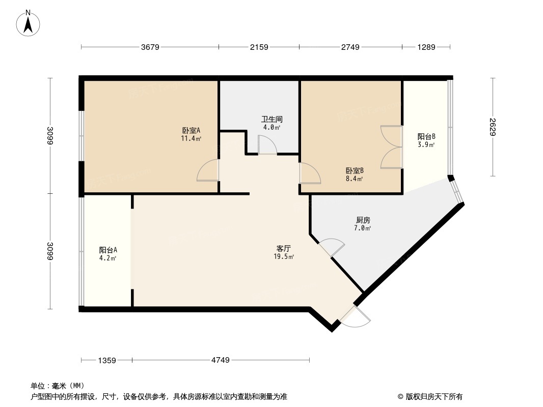 嘉铭园户型图