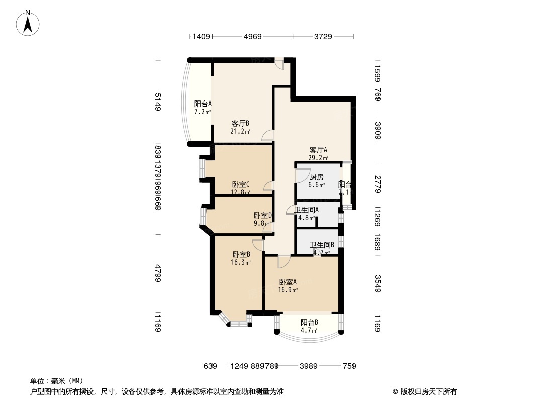 万地名苑户型图