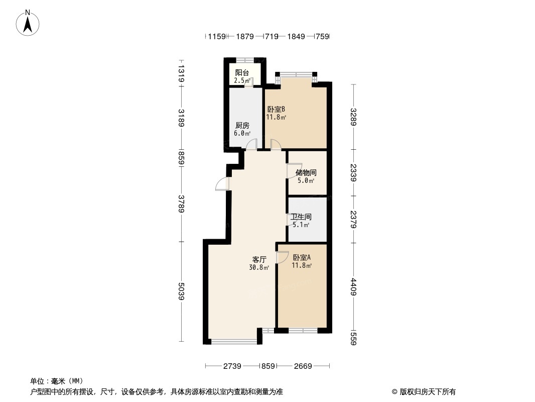 九纬路小区户型图