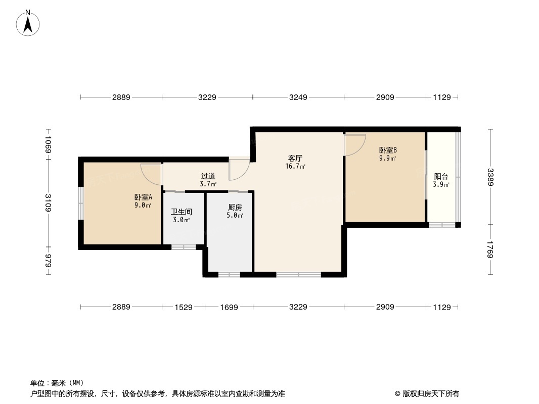 坡头南街小区户型图