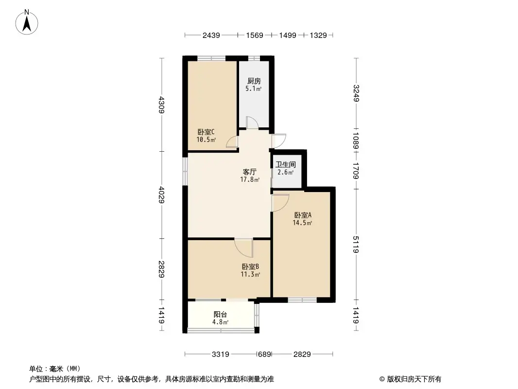 医专家属楼户型图