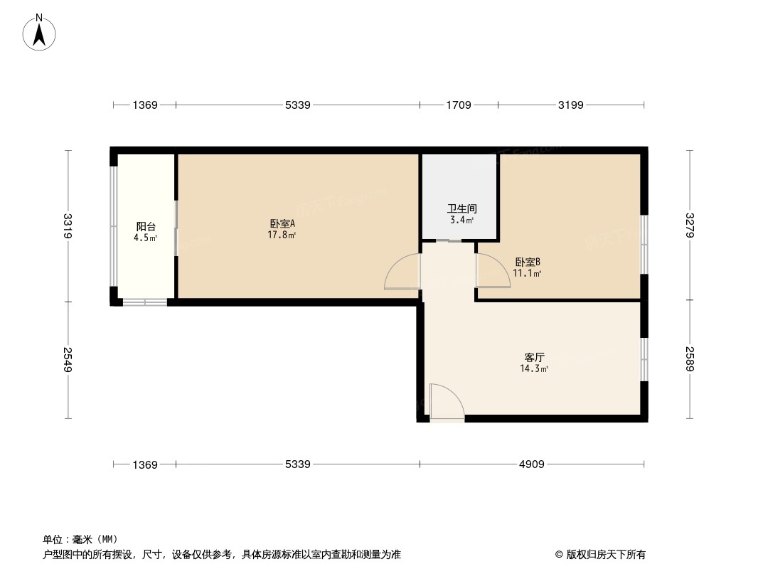 七纬路107号户型图