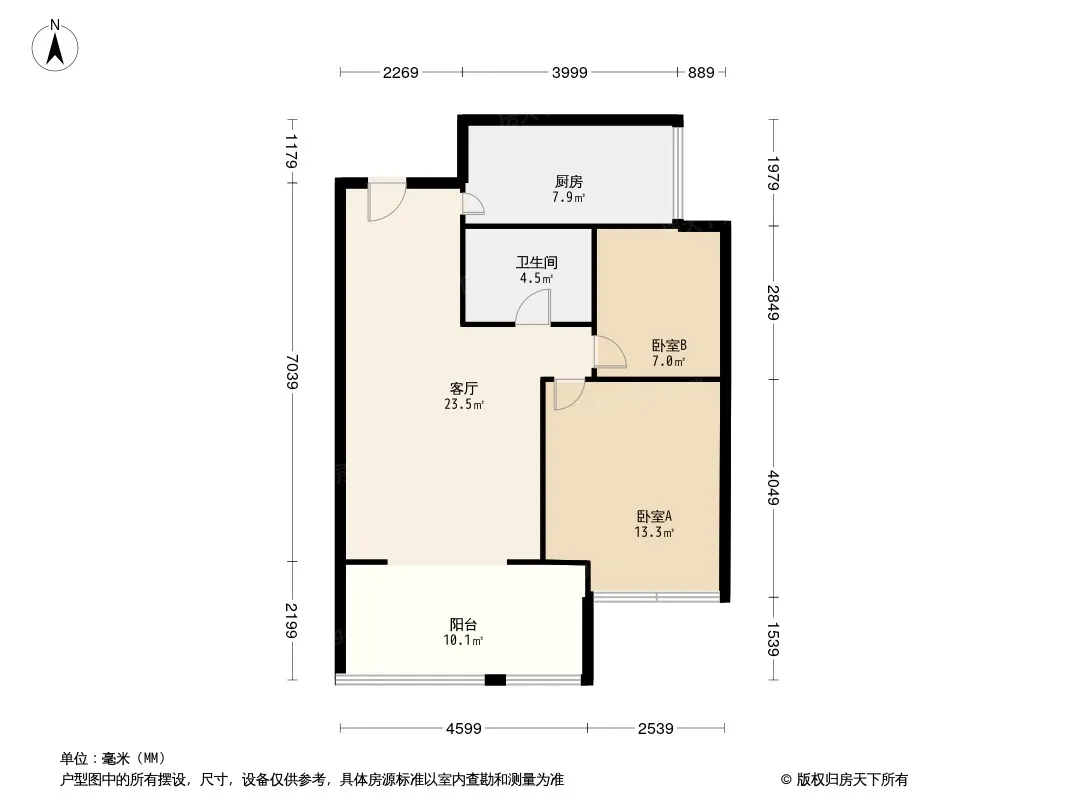 美宸东方户型图
