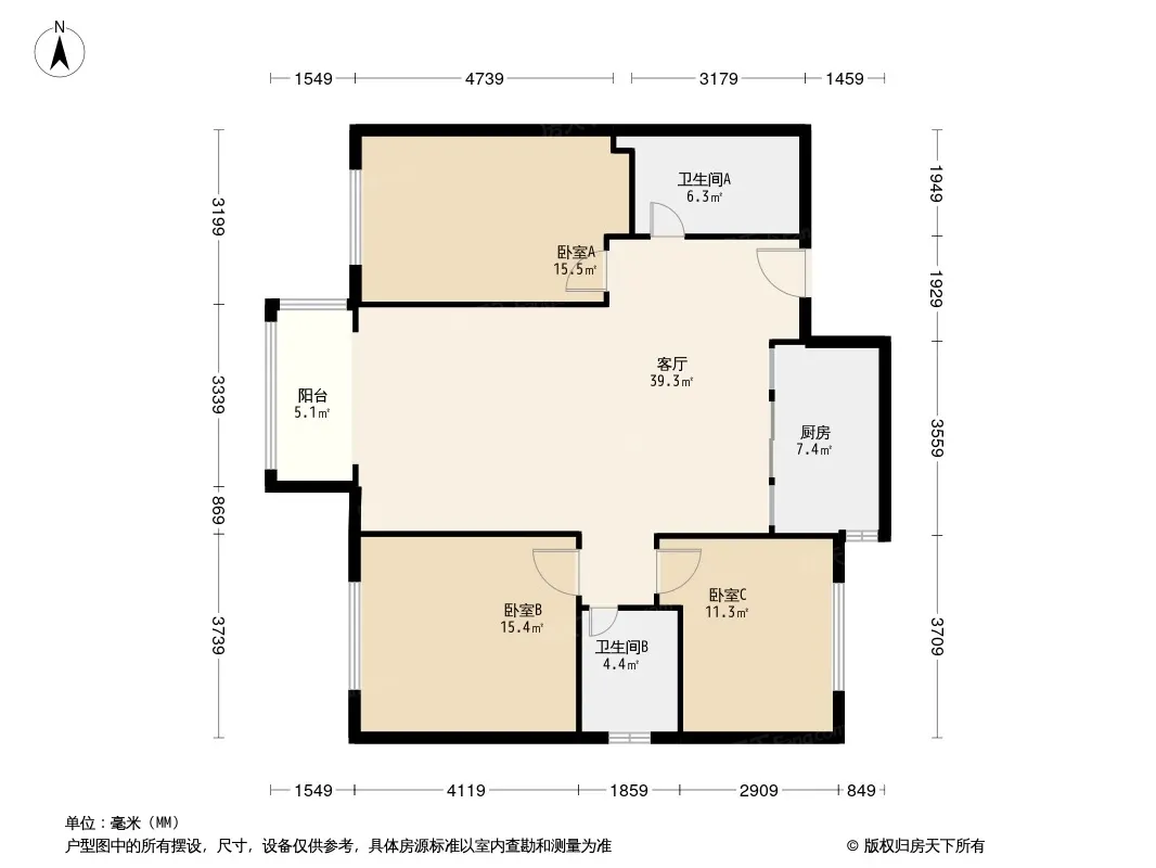 釜山国际城市公馆户型图