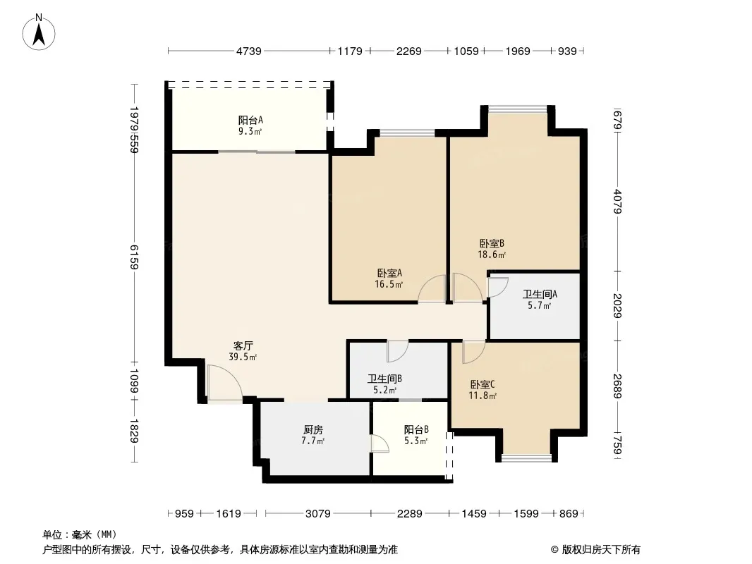 金地金沙府邸户型图