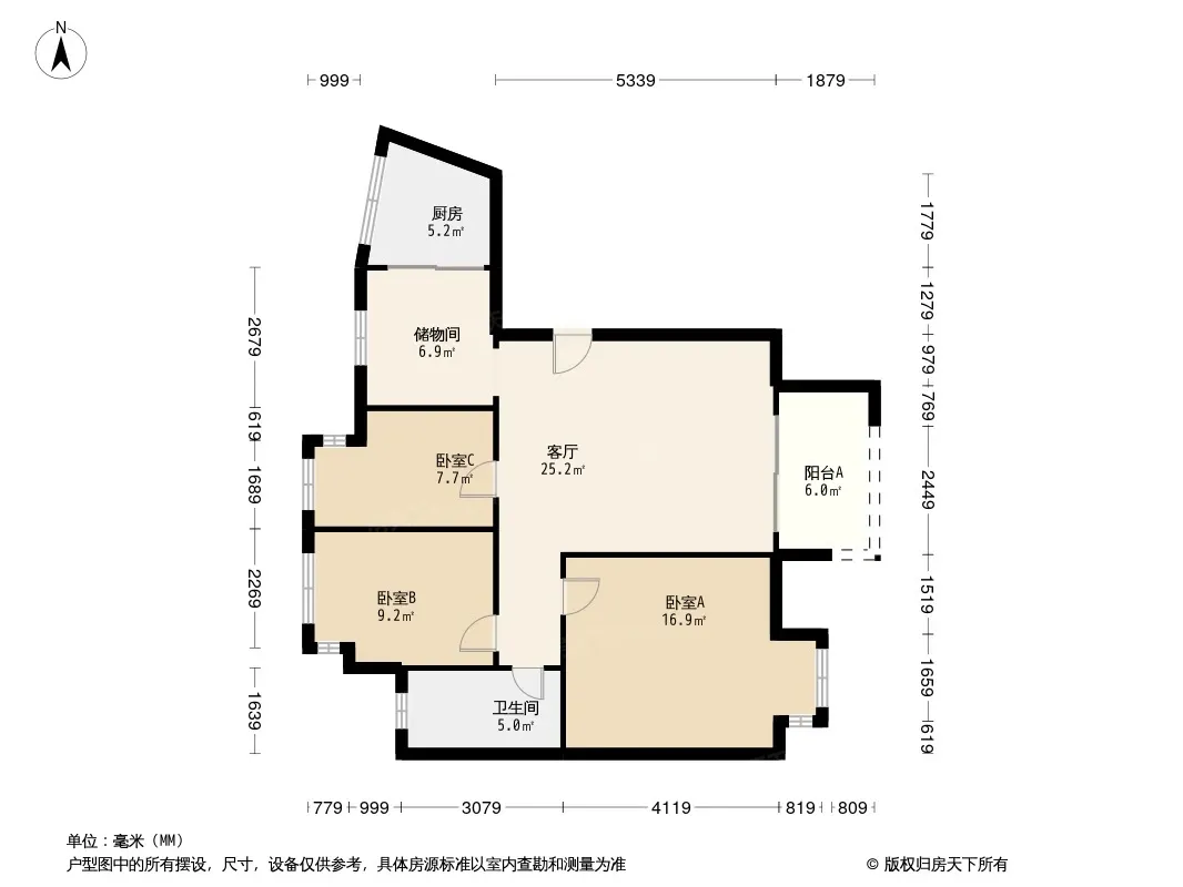 水城嘉瑞户型图