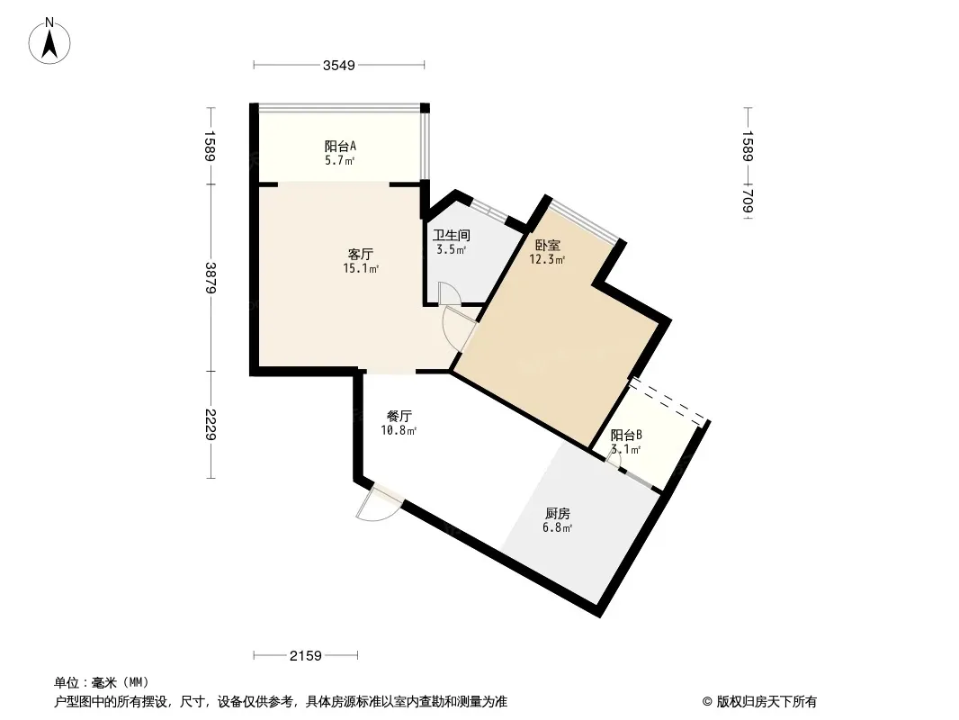 香楠湖户型图
