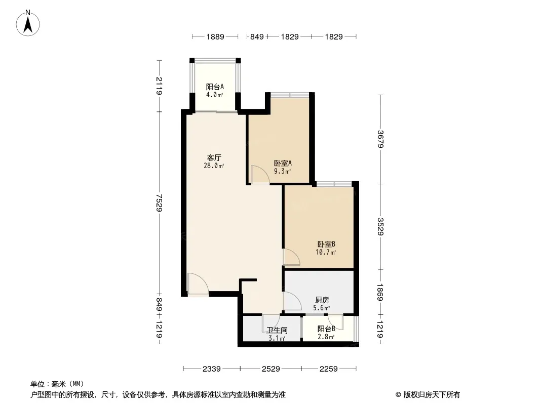 新里派克公馆户型图