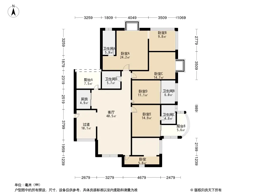 盛南领地户型图