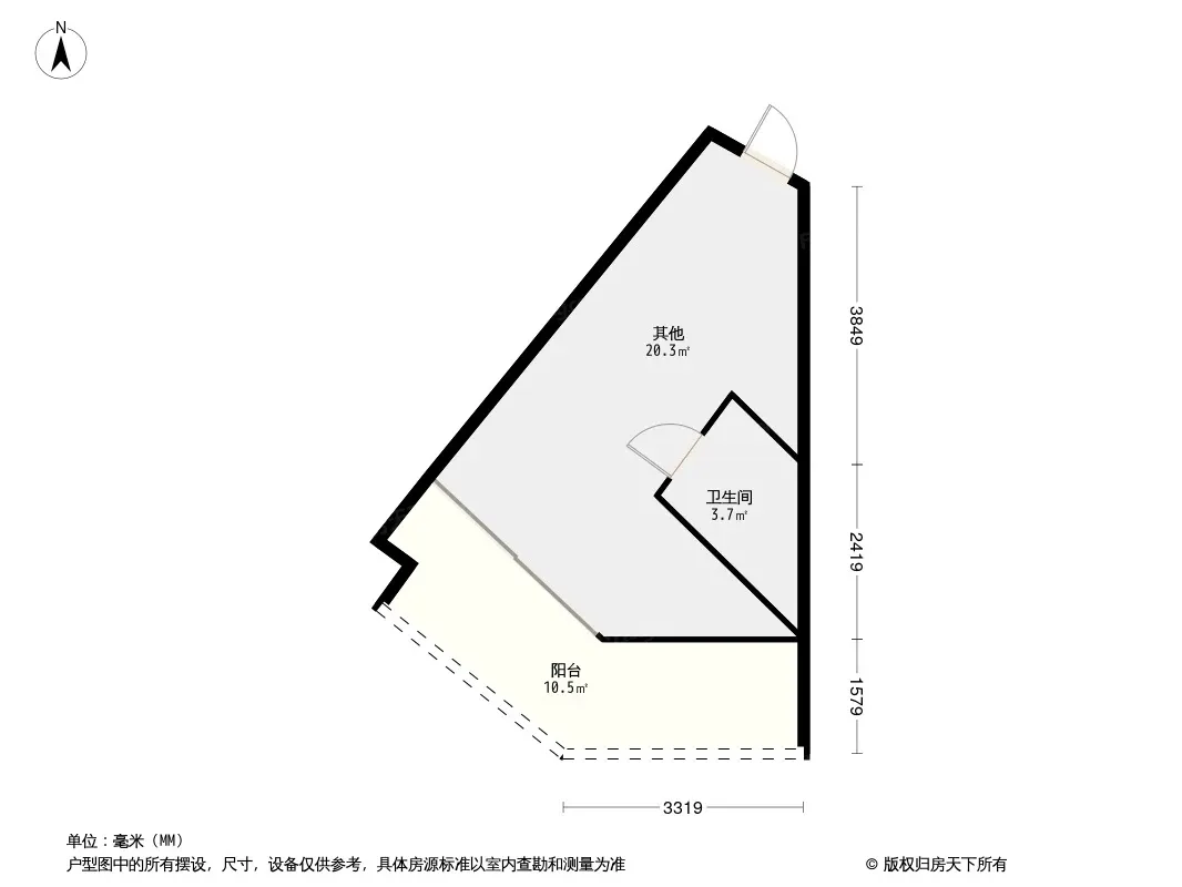 上古天地公寓户型图