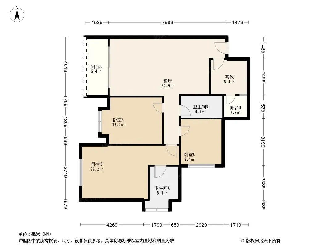 龙城国际五期户型图