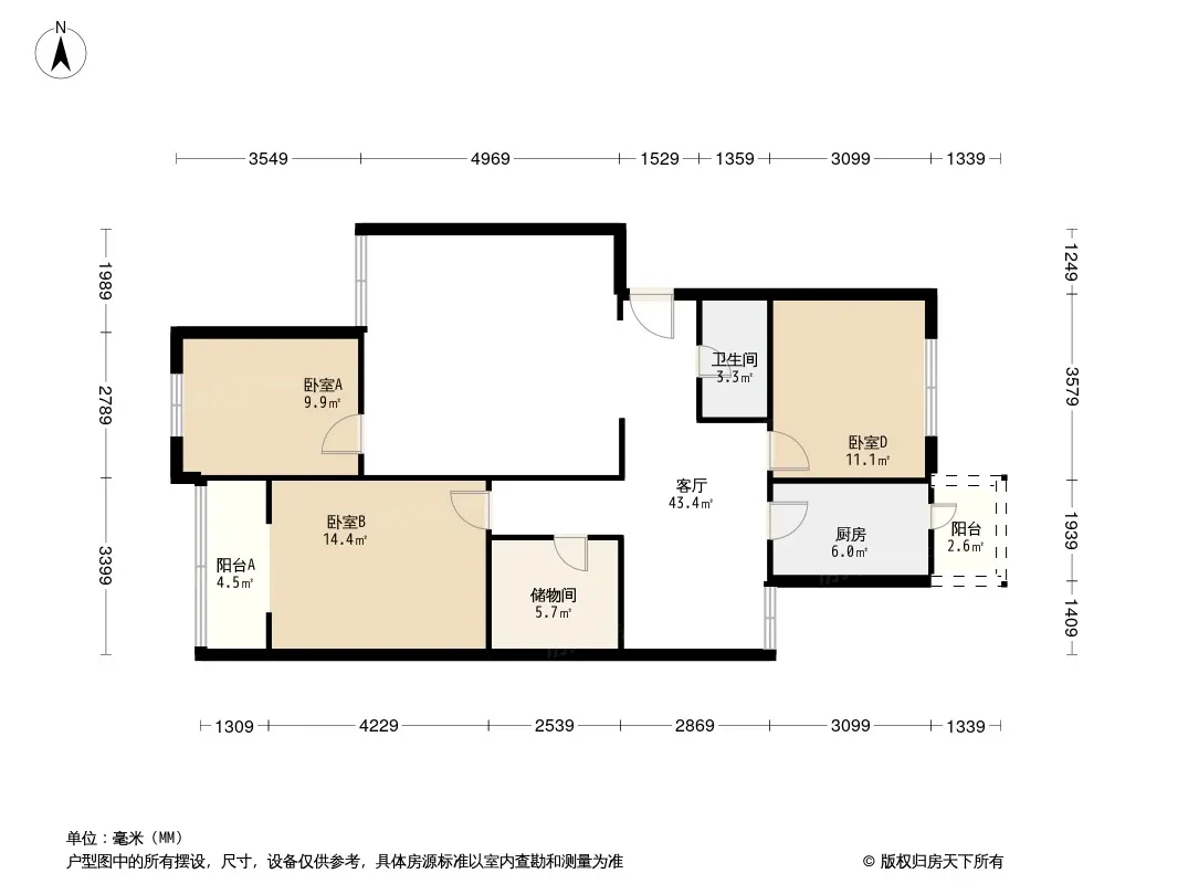 文瑞苑户型图