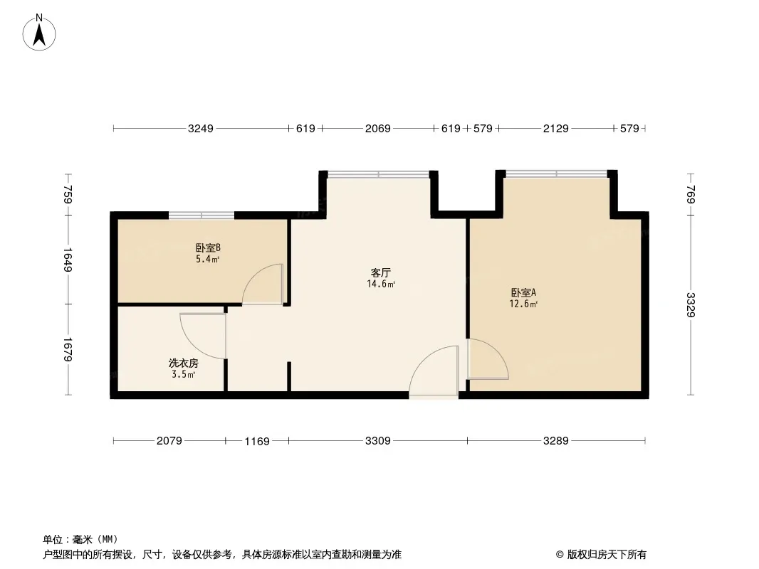 正黄金域国际户型图
