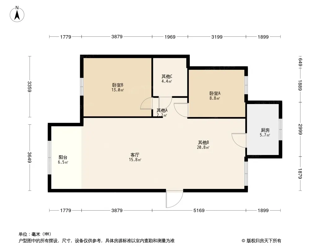 弗客水岸户型图