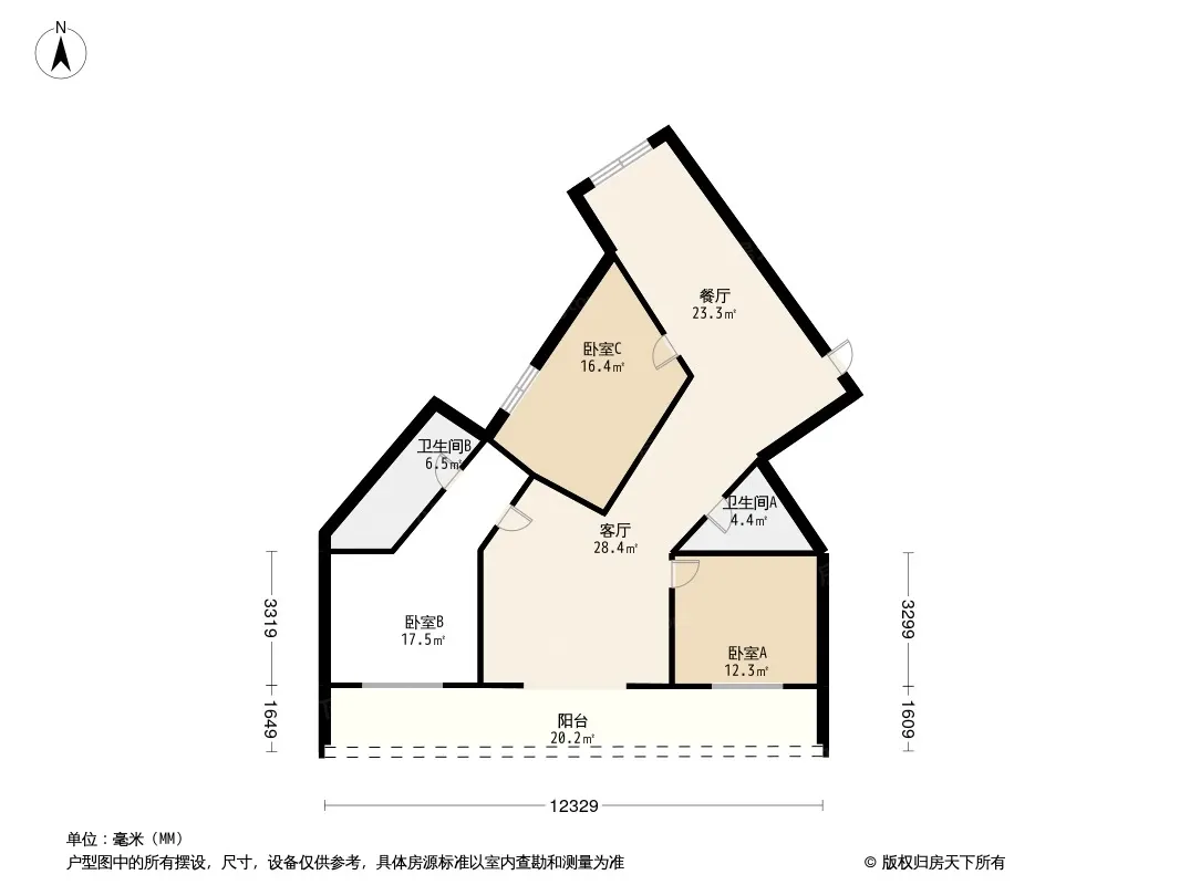南洋公寓户型图