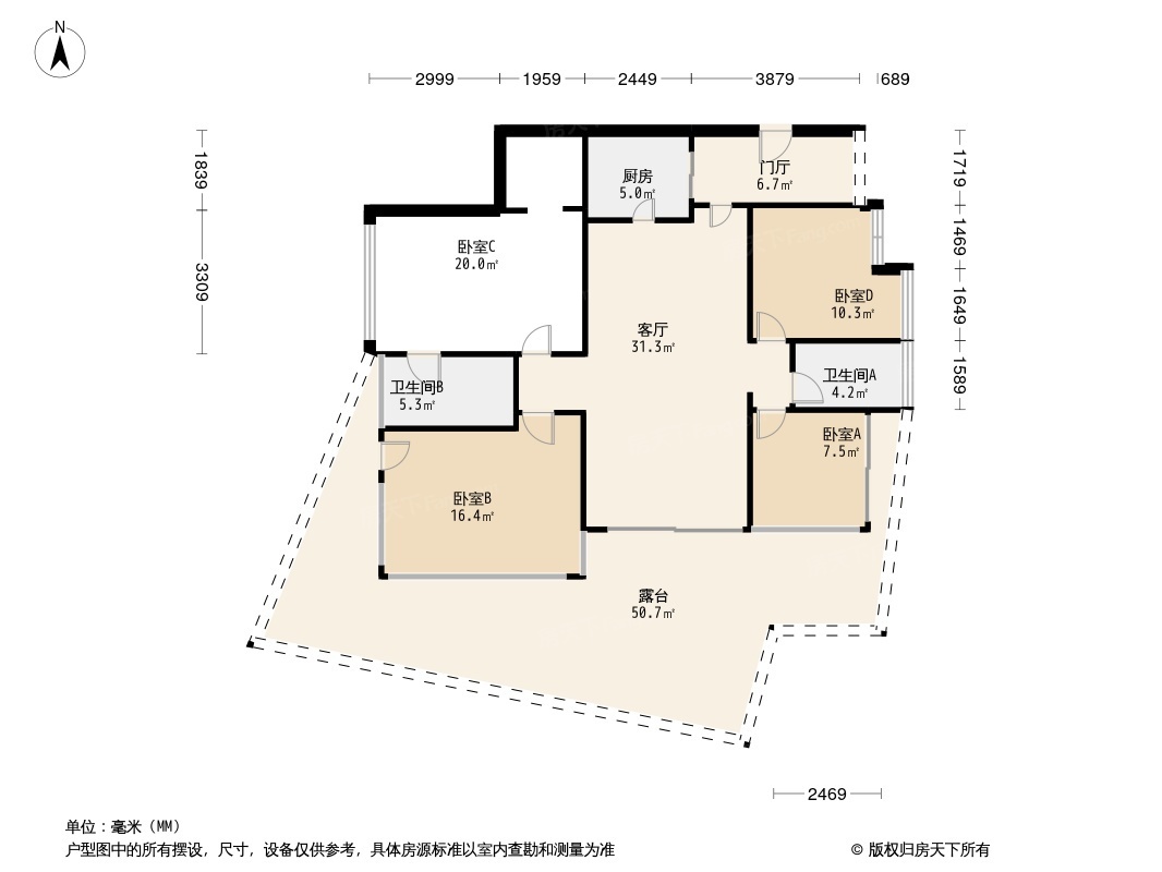 麓湖生态城琉璃溪岸户型图