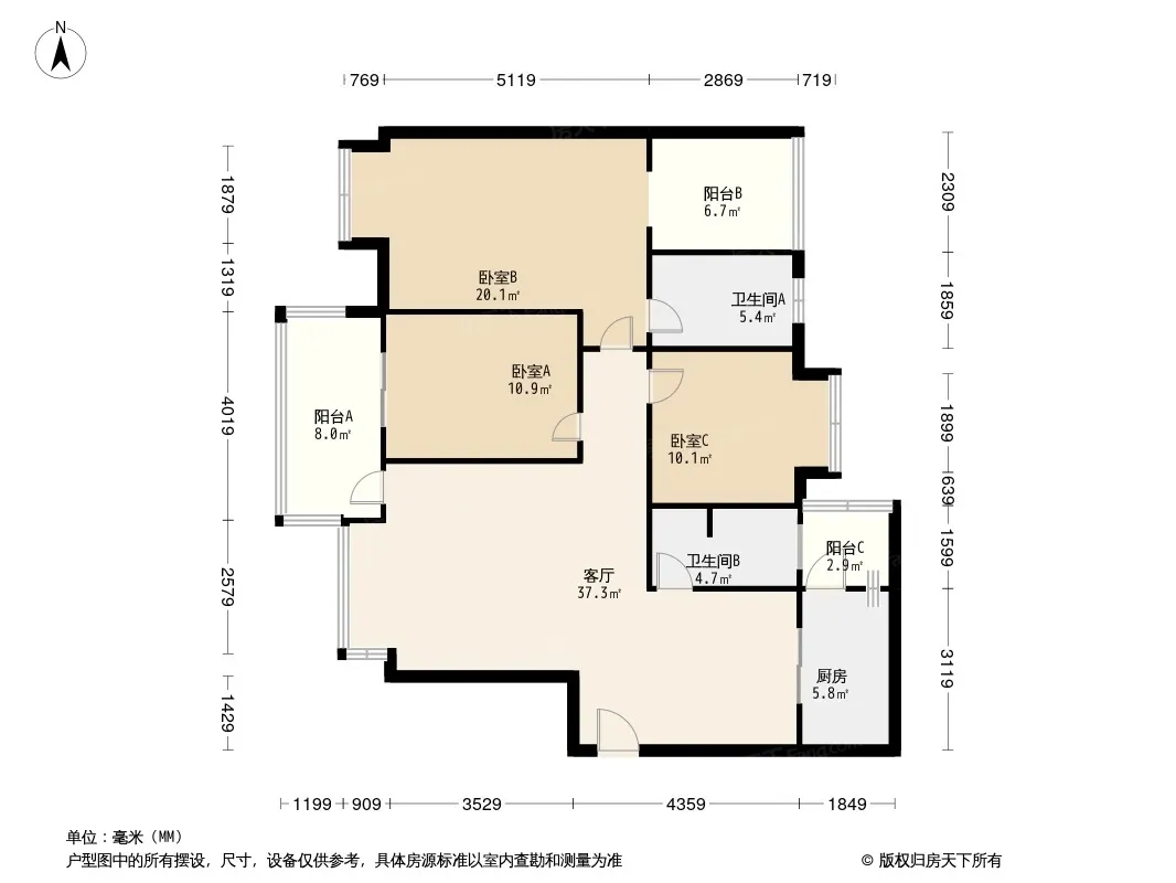 宝源驷马城户型图