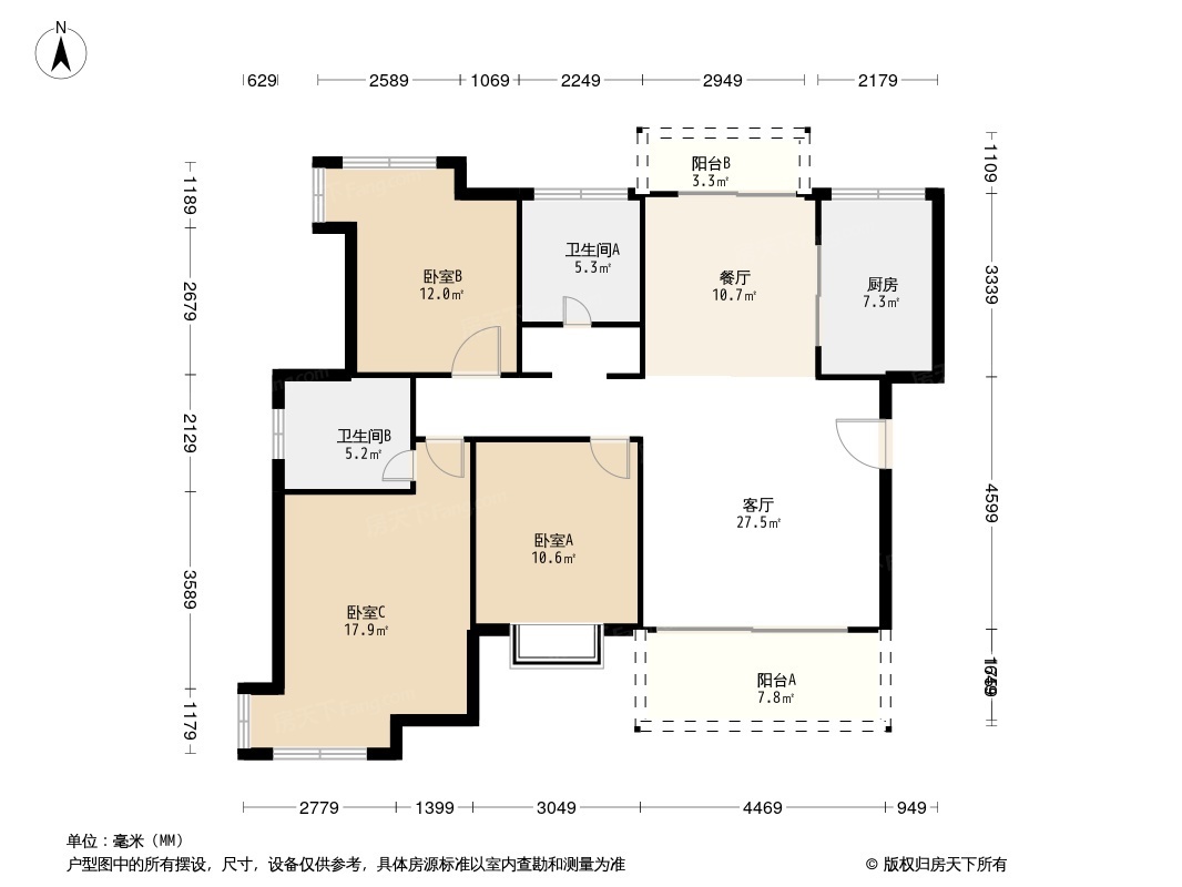 碧海蒙苑户型图