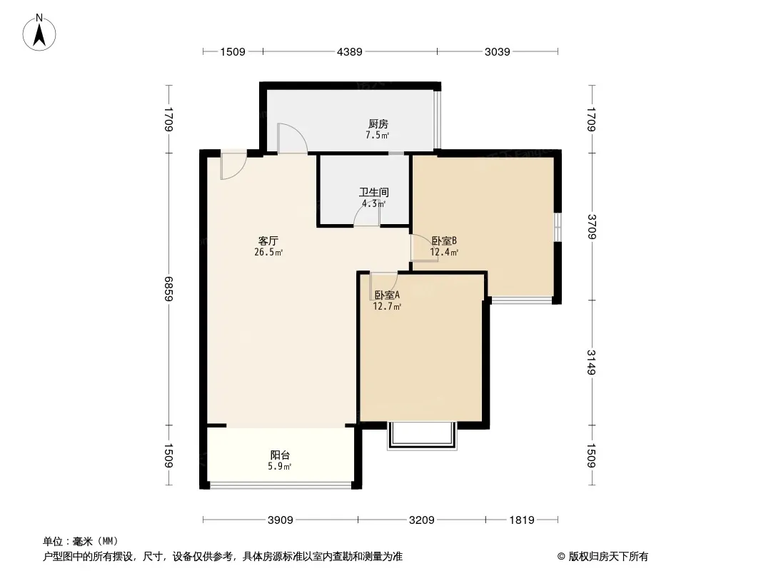 常青藤三期户型图