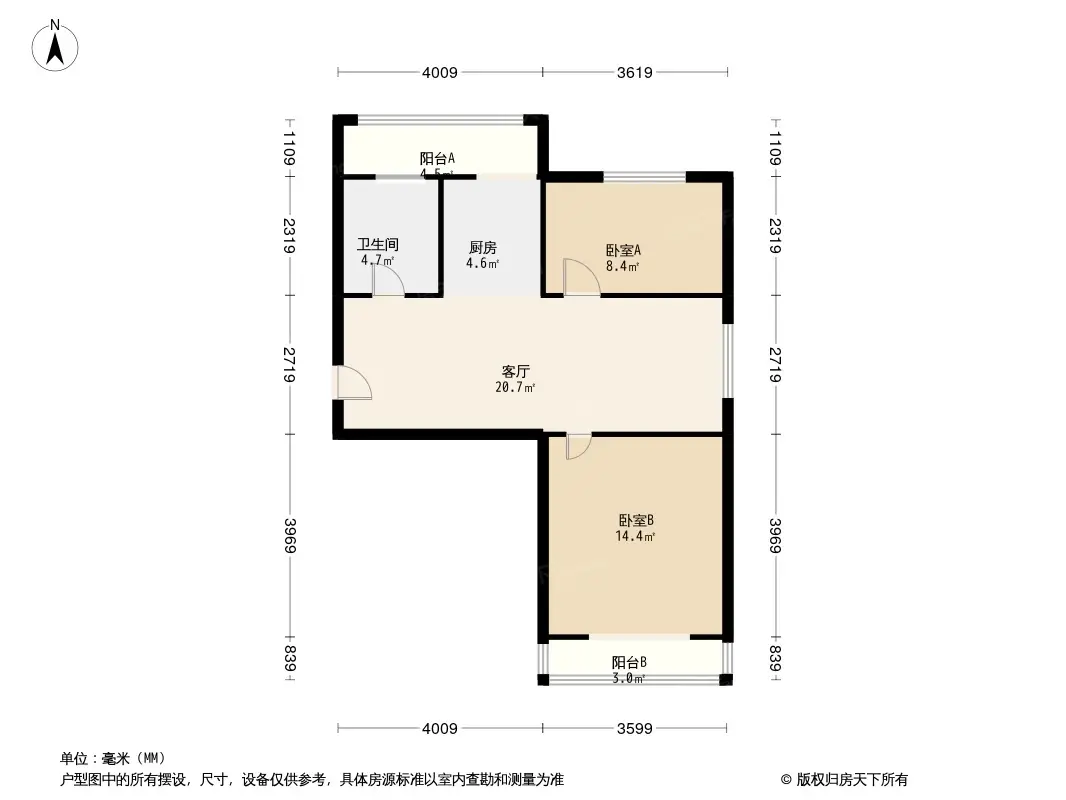 剧团小区户型图