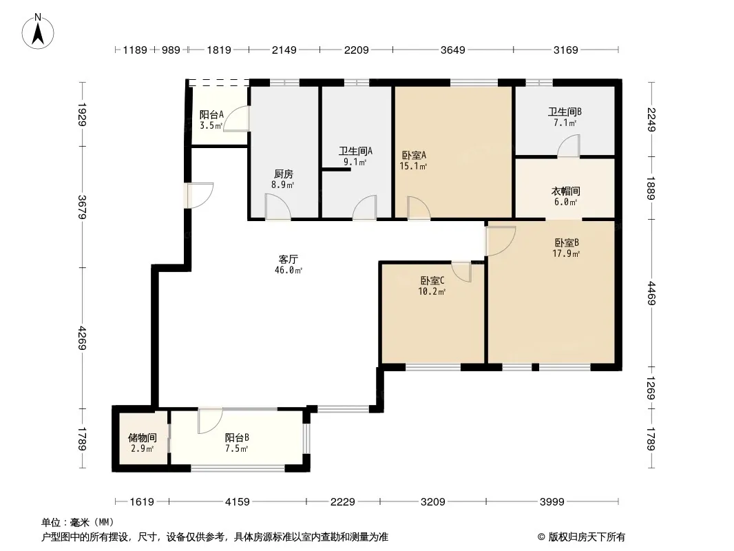 交大归谷国际住区户型图