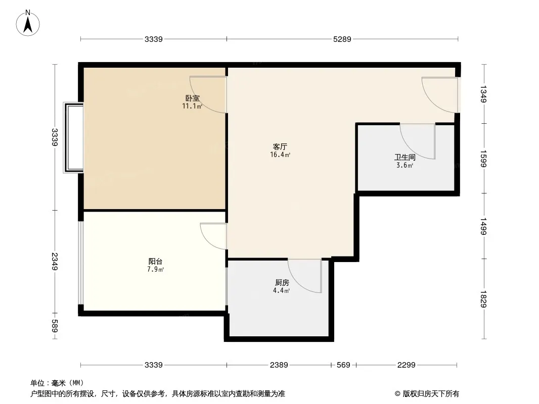 空港小院花语户型图