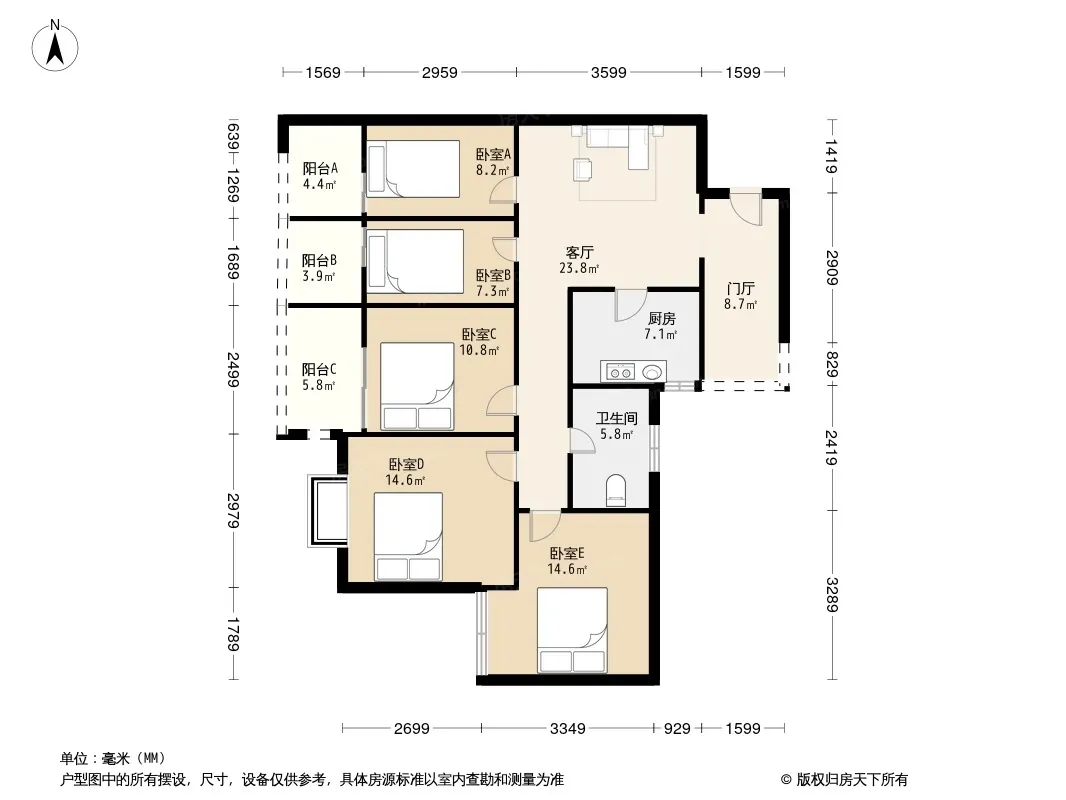 交大卡布里城户型图