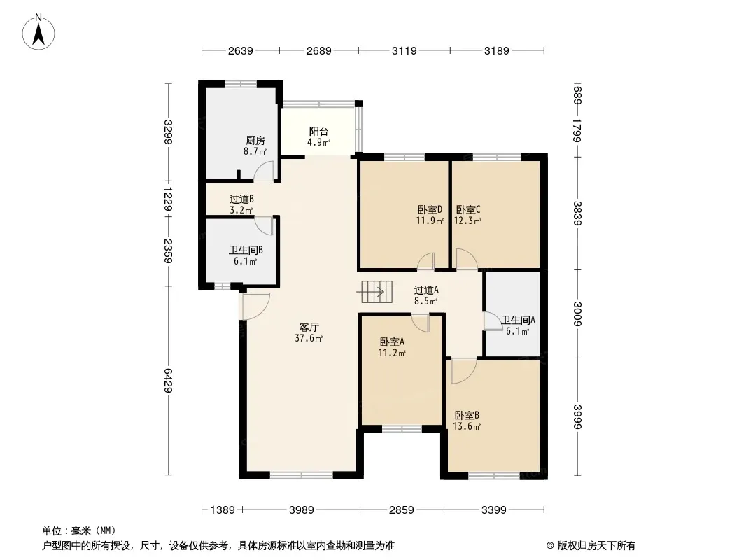 西藏广电园户型图
