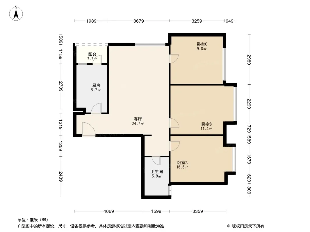 钱隆天下户型图