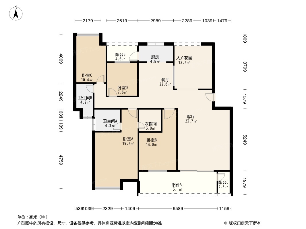 麓山印象户型图