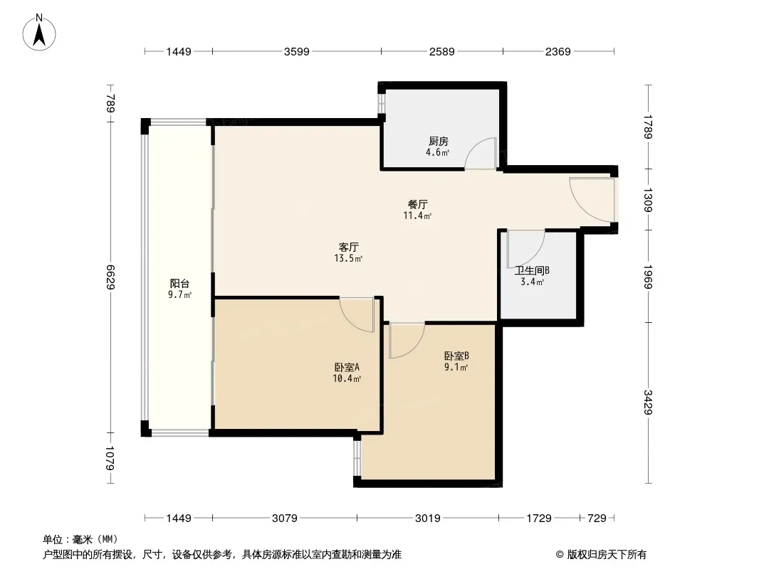 橙堡户型图