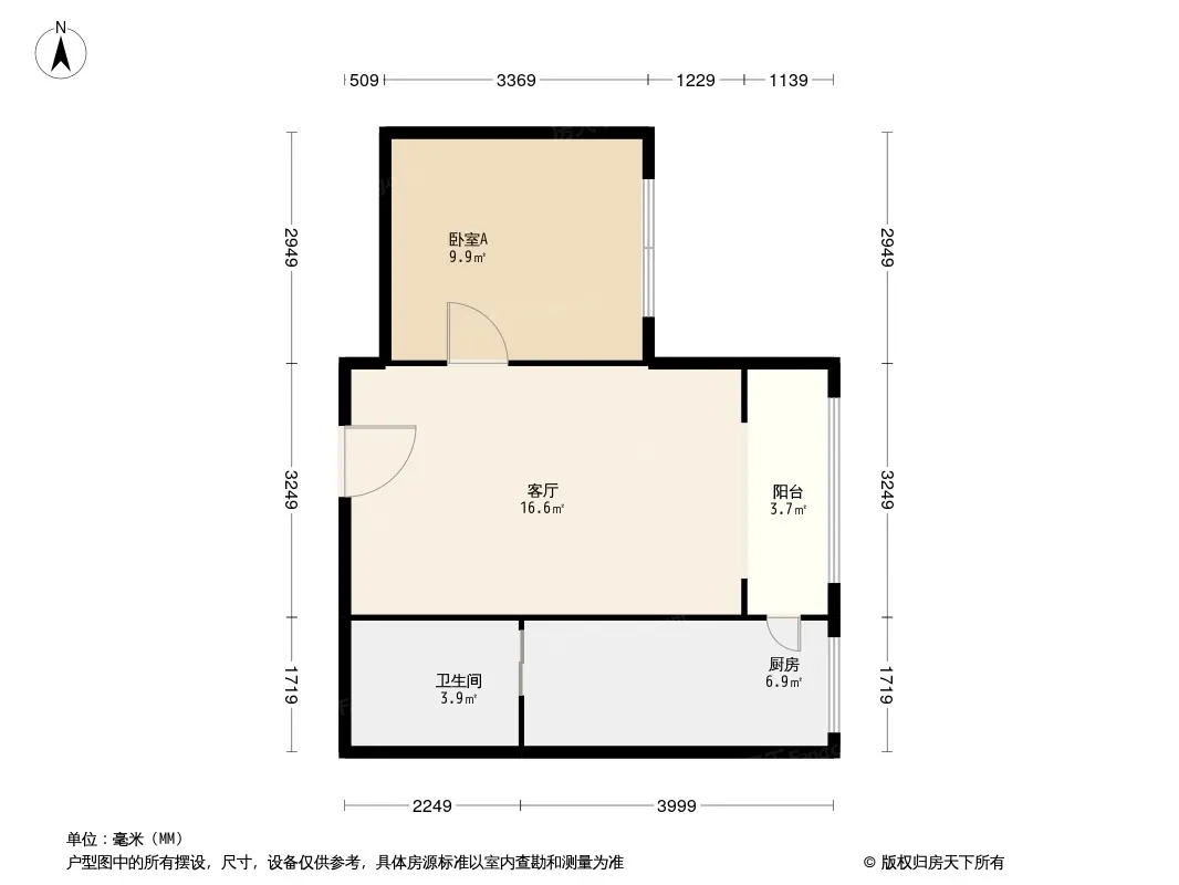 美乐广场户型图