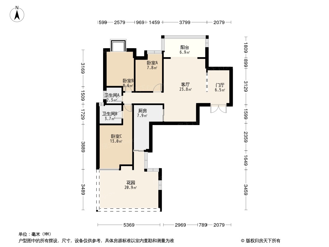 锦上城户型图