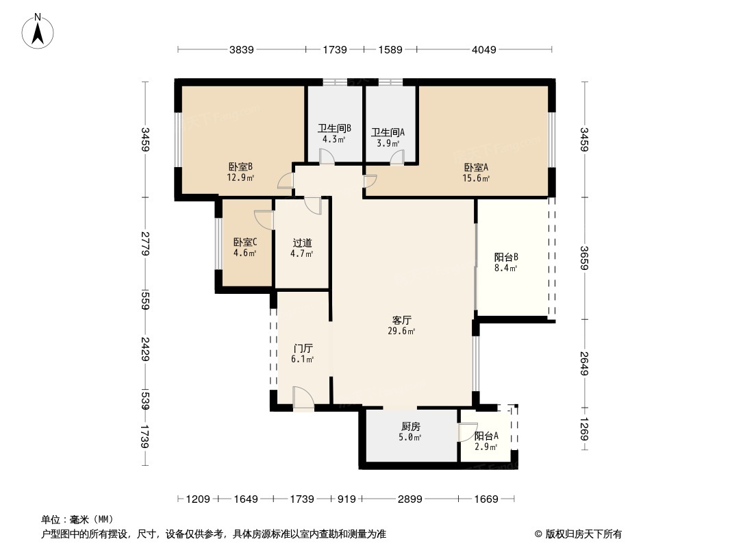 佳兆业君汇上品户型图