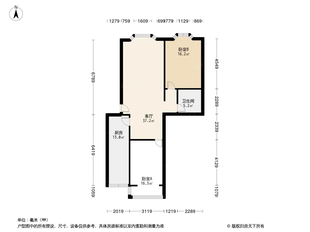 兴瑞花园户型图