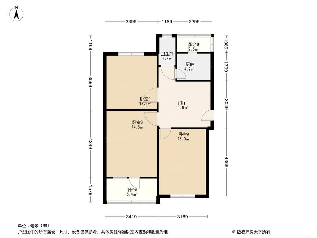 大石东路社区户型图