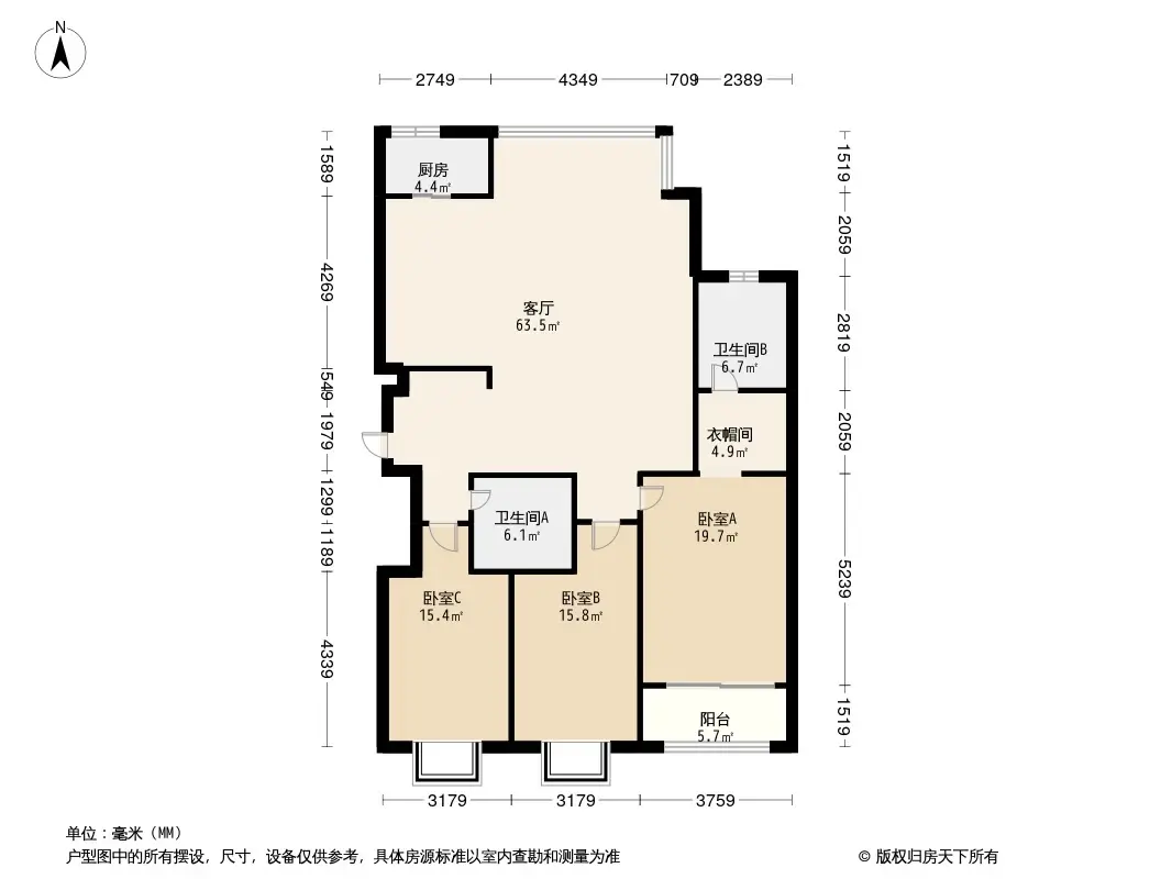 新华联丽港户型图