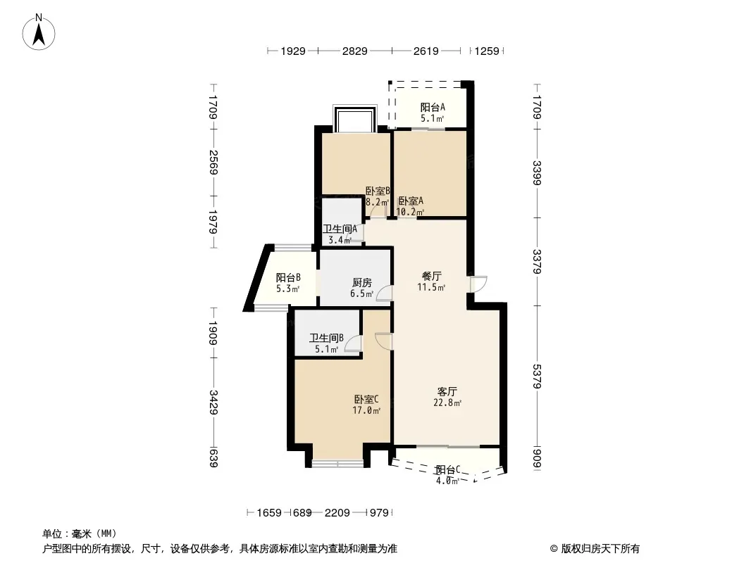 剑桥丽景户型图