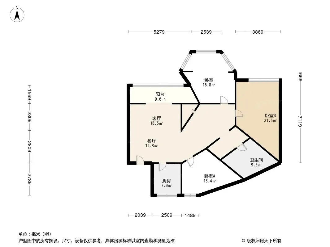 祥和苑(成华)户型图