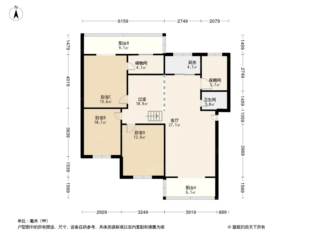红运花园户型图
