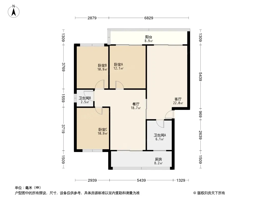 大庆路93号院户型图