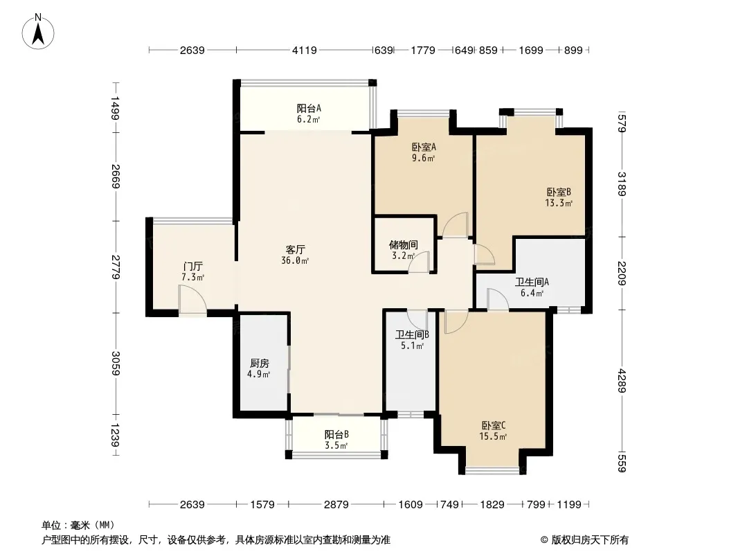 瑞升林韵户型图